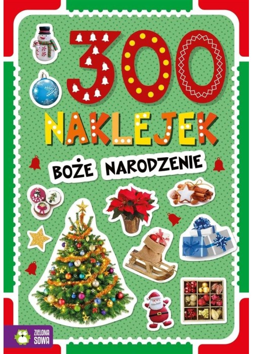 300 naklejek . Boże Narodzenie