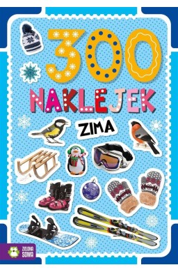 300 naklejek. Zima