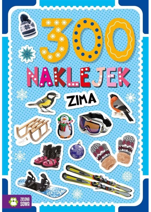 300 naklejek. Zima