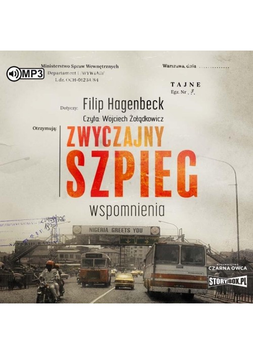 Zwyczajny szpieg. Wspomnienia audiobook