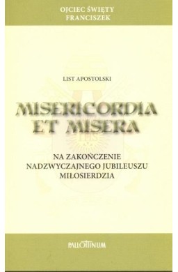 List apostolski Misericordia et Misera