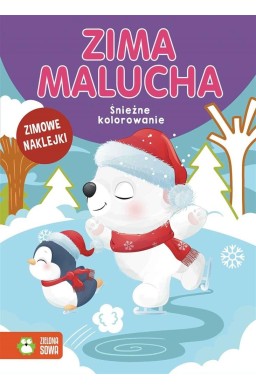 Zima malucha. Śnieżne kolorowanie