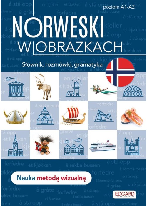 Norweski w obrazkach. Słownik, rozmówki, gramatyka