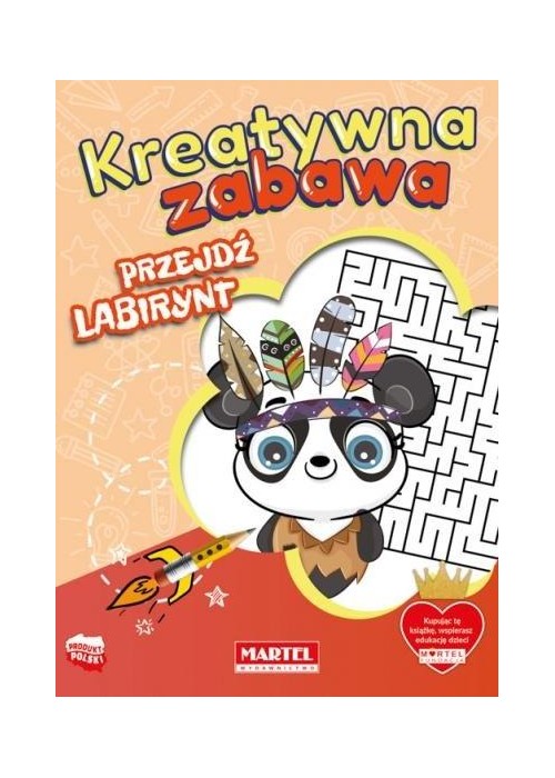 Kreatywna zabawa. Przejdź labirynt