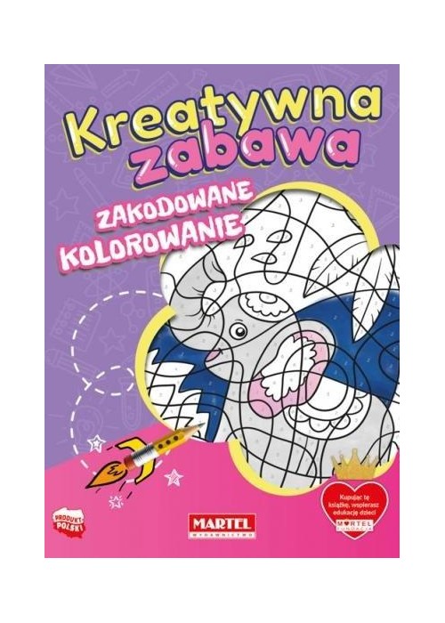 Kreatywna zabawa. Zakodowane kolorowanie