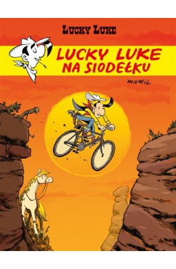 Lucky Luke na siodełku