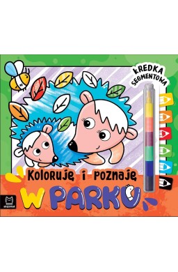 Koloruję i poznaję. W parku. Kredka segmentowa