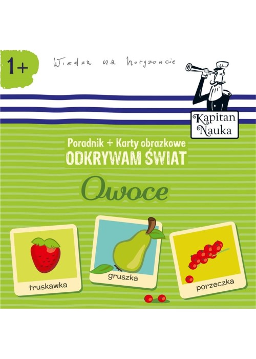 Odkrywam świat Owoce Książka + Karty obrazkowe