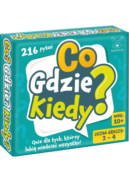 Co? Gdzie? Kiedy?