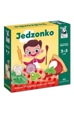 Jedzonko. Układanka kreatywna 2-5 lat