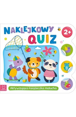 Naklejkowy quiz 2+ Aktywizująca książeczka malucha