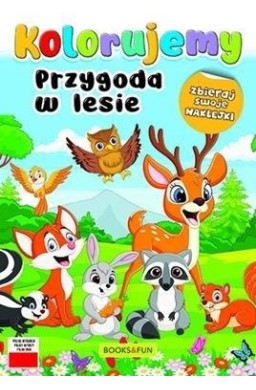 Przygoda w lesie. Kolorujemy