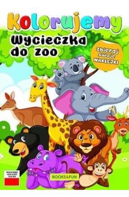 Wycieczka do zoo. Kolorujemy