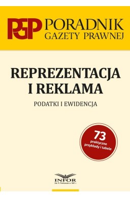 Reprezentacja i reklama. Podatki i ewidencja