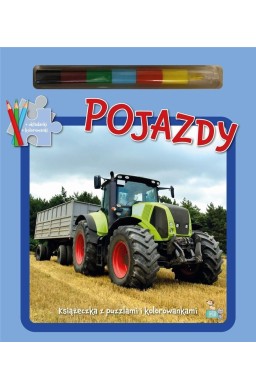 Książeczki z puzzlami Pojazdy