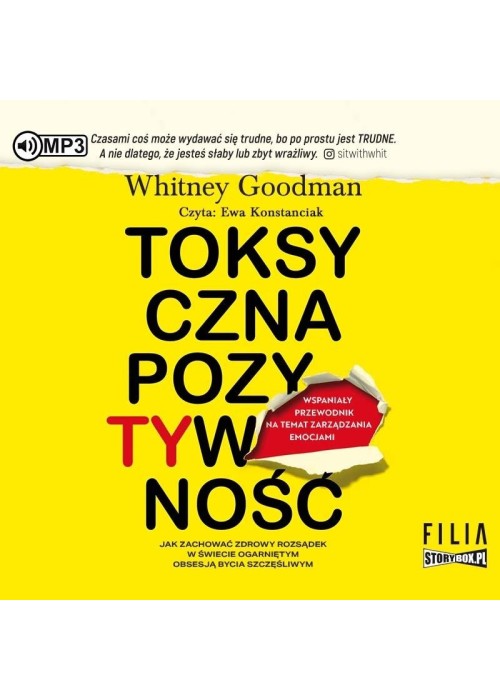 Toksyczna pozytywność audiobook