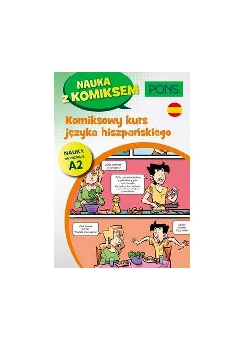 Komiksowy kurs języka hiszpańskiego A2 w.2