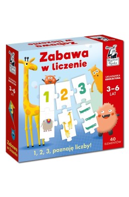 Zabawa w liczenie. Układanka edukacyjna 3-6 lat