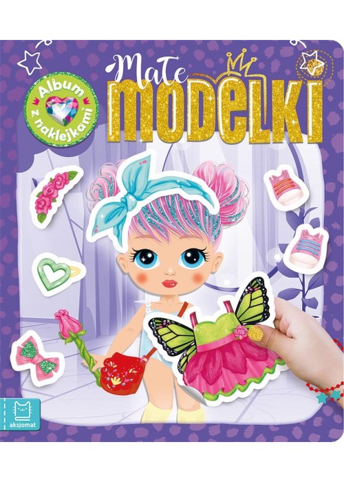 Małe modelki. Album z naklejkami