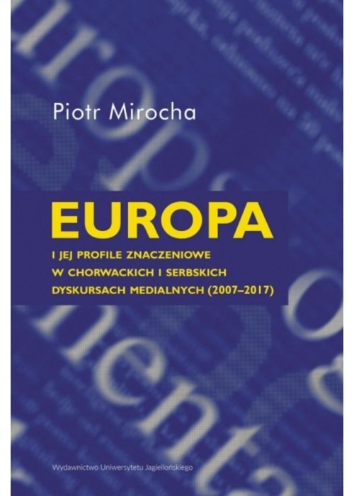 Europa i jej profile znaczeniowe..