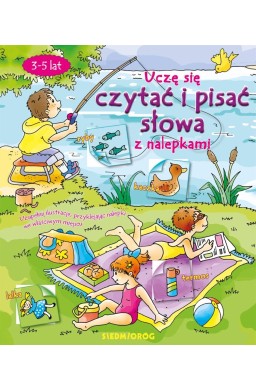 Uczę się czytać i pisać słowa z nalepkami