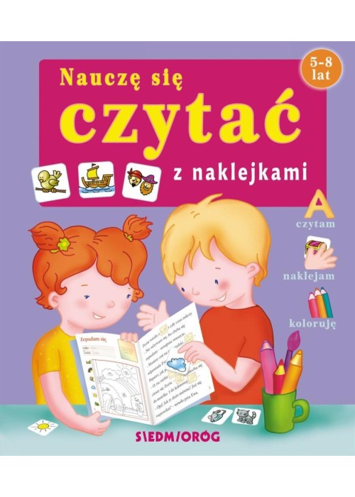 Nauczę się czytać z naklejkami