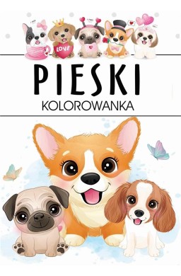 Pieski kolorowanka