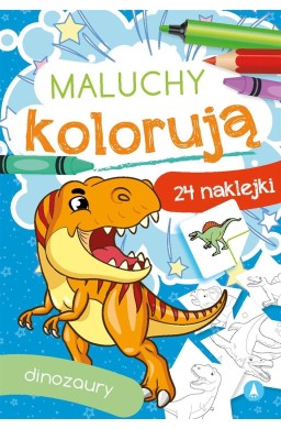 Maluchy kolorują. Dinozaury