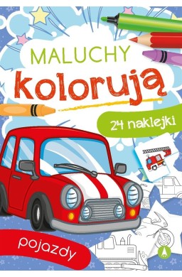 Maluchy kolorują. Pojazdy