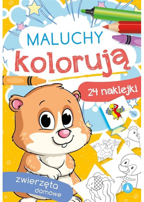 Maluchy kolorują. Zwierzęta domowe