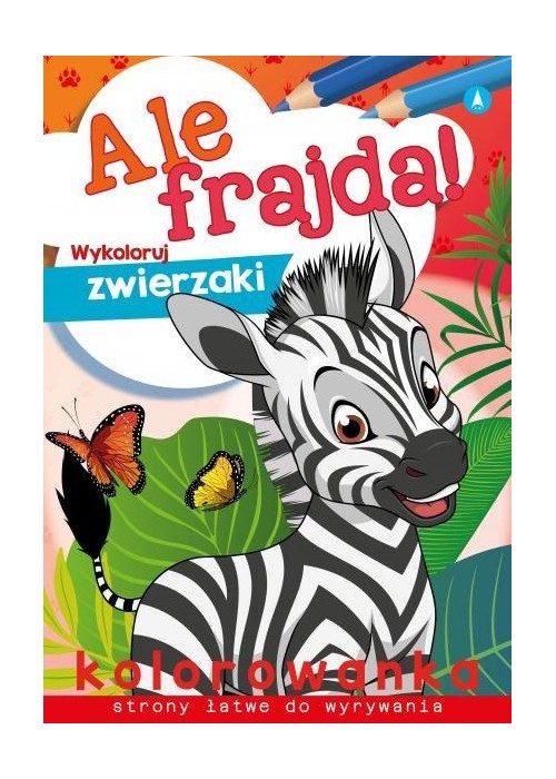 Ale frajda! Wykoloruj zwierzaki