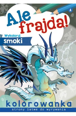 Ale frajda! Wykoloruj smoki