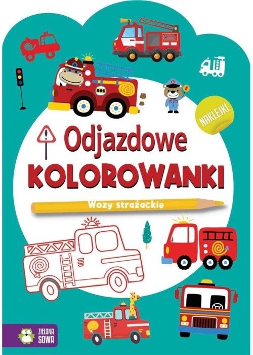 Odjazdowe kolorowanki. Wozy strażackie