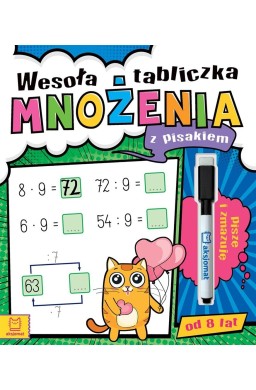 Wesoła tabliczka mnożenia z pisakiem