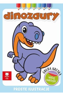 Gruba kreska. Dinozaury