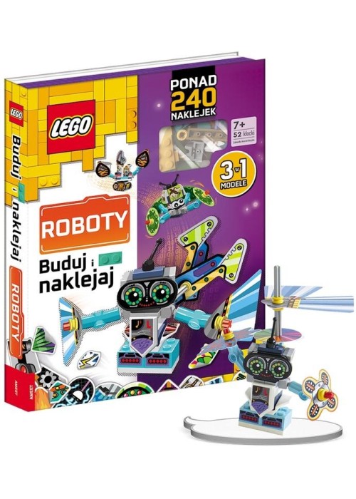 Lego Books. Buduj i naklejaj: Roboty