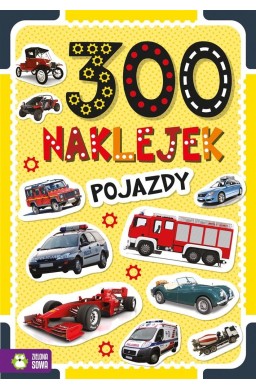 300 naklejek. Pojazdy