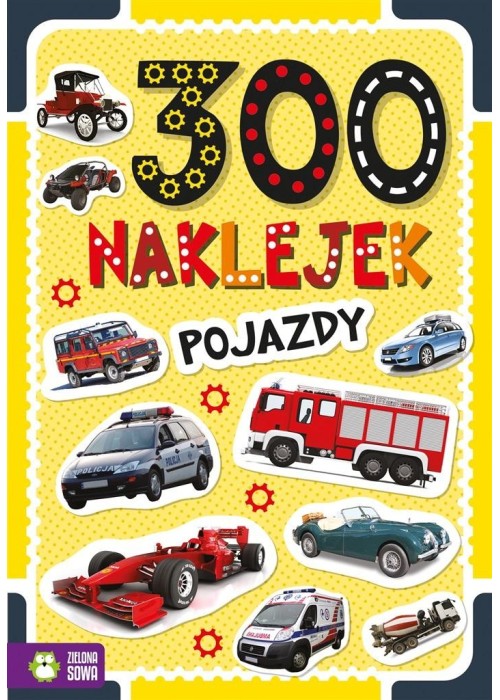 300 naklejek. Pojazdy