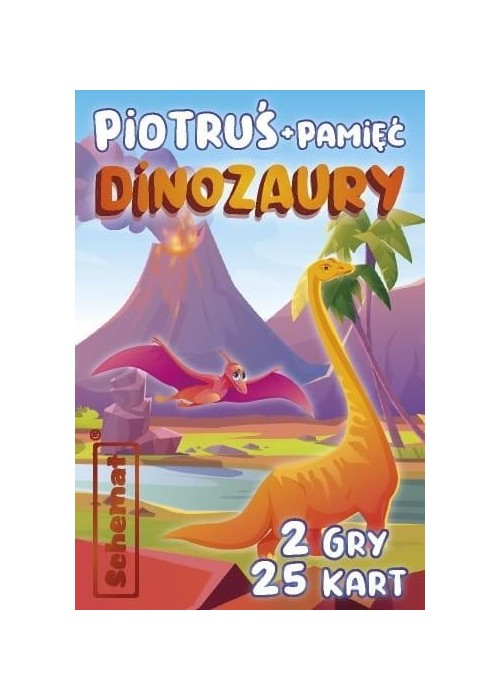 Karty Piotruś + Pamięć Dinozaury