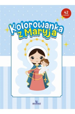 Kolorowanka z Maryją