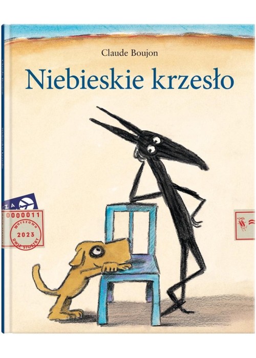 Polecone z Zagranicy. Niebieskie krzesło