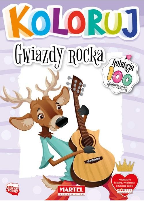 Koloruj - Gwiazdy rocka