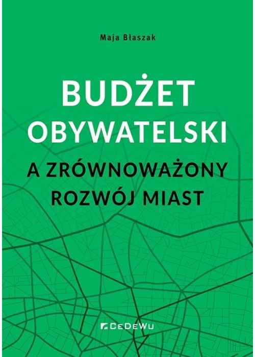 Budżet obywatelski a zrównoważony rozwój miast