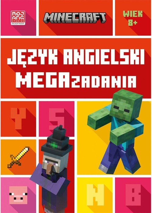 Minecraft. Język angielski. Megazadania 8+