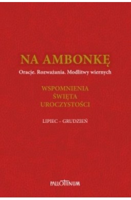 Na ambonkę T.4 lipiec-grudzień