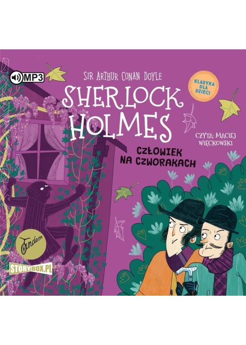 Sherlock Holmes T.28 Człowiek na czworakach CD