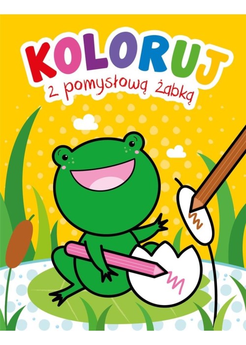 Koloruj z pomysłową żabką