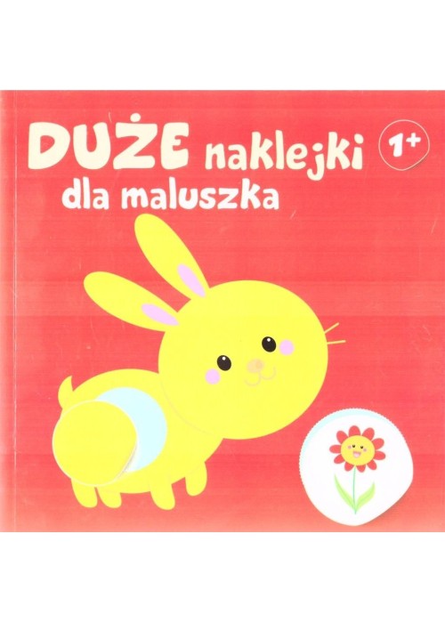 Duże naklejki dla maluszka 1+ - Króliczek