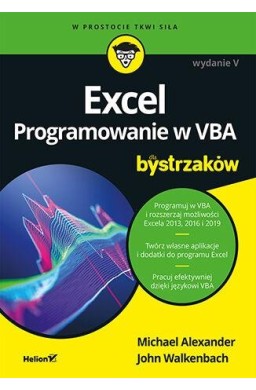 Excel. Programowanie w VBA dla bystrzaków