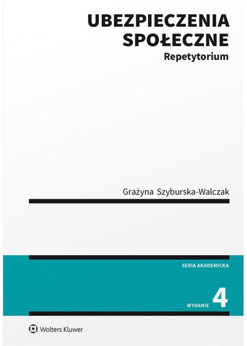 Ubezpieczenia społeczne. Repetytorium w.4